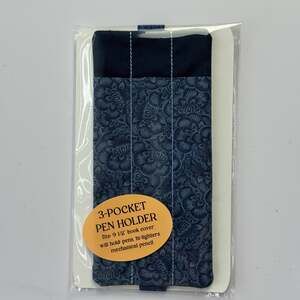 Journaling Pen Holder - Black Elastic Notebook Pen Holder